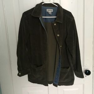 Green Corduroy Shirt
